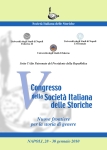 Programa V Congreso de la Sociedad Italiana de Historiadoras